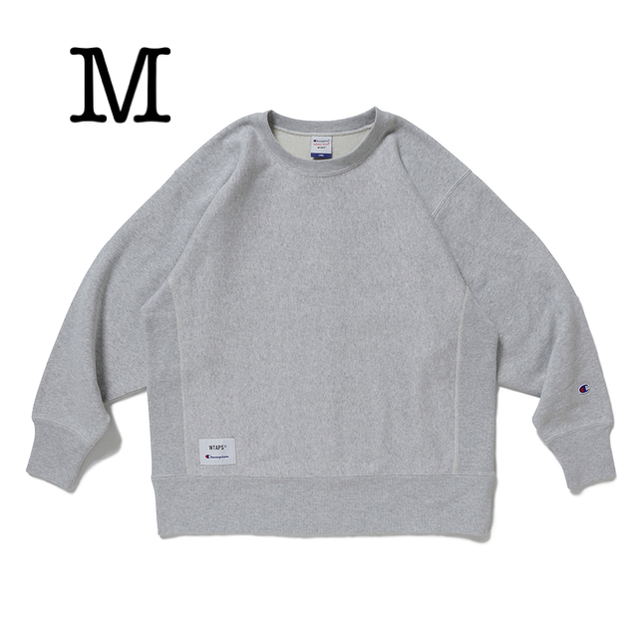 グレーM WTAPS CHAMPION CREWNECK SWEATSHIRT メンズ トップス mizudo.com