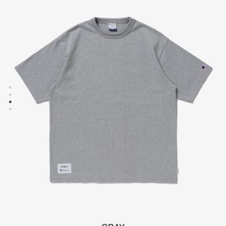 ダブルタップス(W)taps)のwtaps champion Tシャツ　XL グレー(Tシャツ/カットソー(半袖/袖なし))