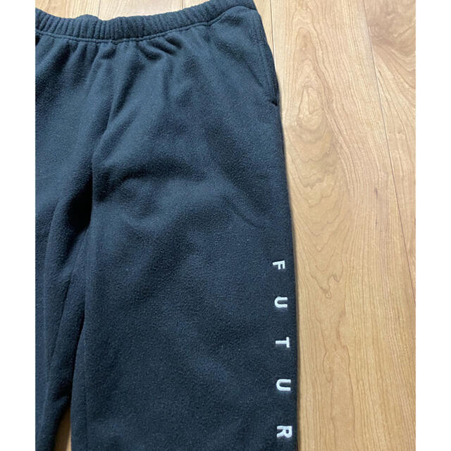 UNITED ARROWS(ユナイテッドアローズ)のFUTUR  フリースパンツ　XL  黒　美品 メンズのパンツ(その他)の商品写真