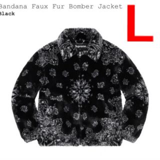 シュプリーム(Supreme)のsupreme Bandana Faux Fur Bomber Jacket L(ブルゾン)