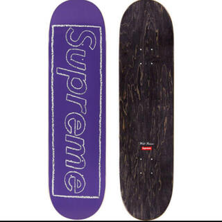 シュプリーム(Supreme)のSupreme KAWS Chalk Logo Skateboard デッキ(スケートボード)