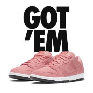 ナイキ(NIKE)のnike sb dunk low "pink pig" 27.5㎝(スニーカー)