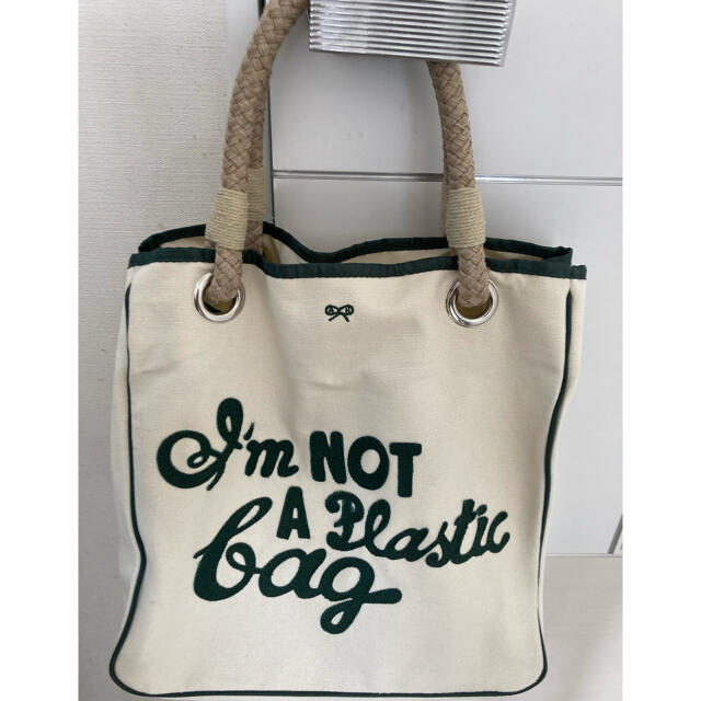 ANYA HINDMARCH(アニヤハインドマーチ)の【未使用品】アニヤハインドマーチ   エコトートバッグ レディースのバッグ(トートバッグ)の商品写真