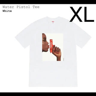 シュプリーム(Supreme)のSupreme Water Pistol Tee white 白 XL(Tシャツ/カットソー(半袖/袖なし))