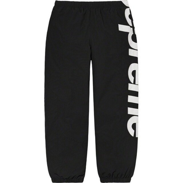 Supreme(シュプリーム)のspellout track pants balck M メンズのパンツ(その他)の商品写真