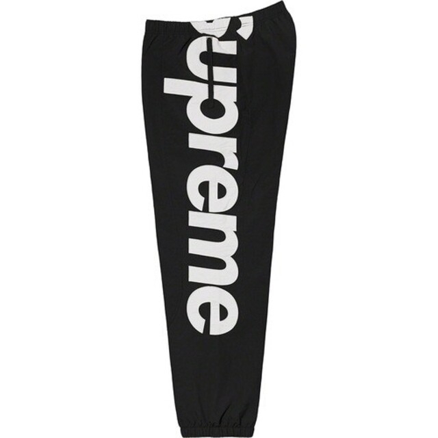 Supreme(シュプリーム)のspellout track pants balck M メンズのパンツ(その他)の商品写真