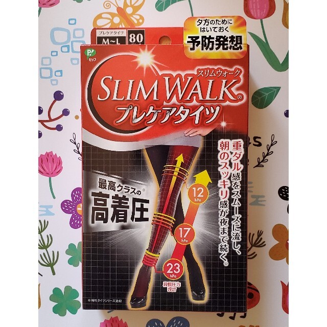 PiP Studio(ピップスタジオ)のピップ スリムウォーク (SLIM WALK) プレケアタイツ M~Lサイズ ブ レディースのレッグウェア(タイツ/ストッキング)の商品写真