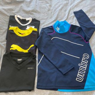 アンブロ(UMBRO)のスポーツTシャツ 4枚　　130cm 〜140cm (Tシャツ/カットソー)