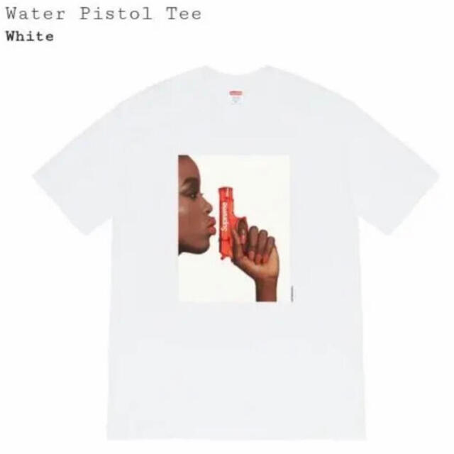 Supreme Water Pistol Tee 白 M 新品未使用