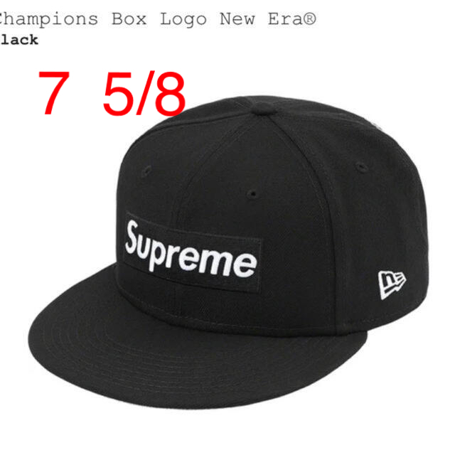Supreme Champions Box Logo New Eraキャップ