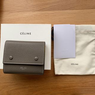 セリーヌ(celine)のCeline 三つ折り　財布　ミニウォレット(財布)