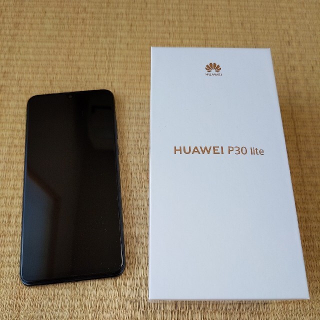 スマートフォン/携帯電話HUAWEI P30 lite ブラック 国内SIMフリー