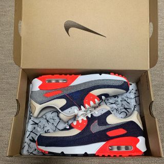 ナイキ(NIKE)のdenham nike airmax infrared 25cm(スニーカー)