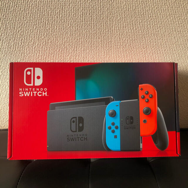 新品未使用 Nintendo Switch 本体 ブルー/レッド 任天堂 完璧 19708円