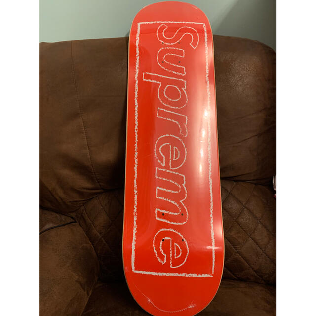 シュプリーム Supreme kaws スケートボード デッキ 新品 赤 |
