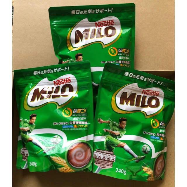 Nestle(ネスレ)のNestle ミロ  240g  x  3個 食品/飲料/酒の健康食品(その他)の商品写真