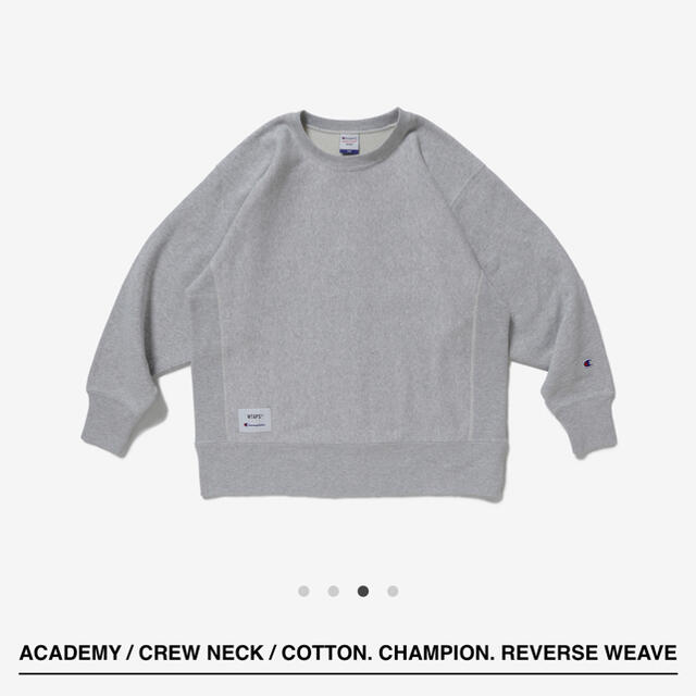 グレーXL WTAPS CHAMPION クルーネック SWEATSHIRT - スウェット