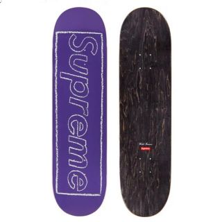 シュプリーム(Supreme)のSUPREME KAWS Chalk Logo Skateboard Deck(スケートボード)