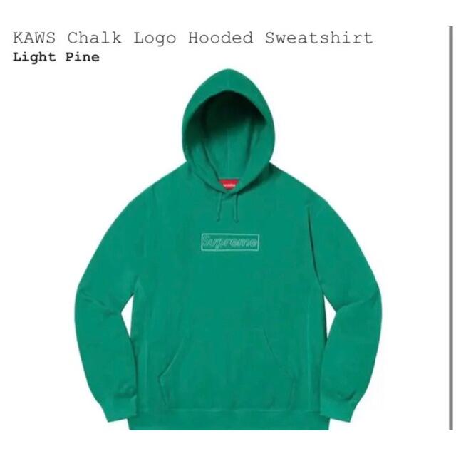 【新品未使用】KAWS Chalk Logo Hooded Sweatshirt