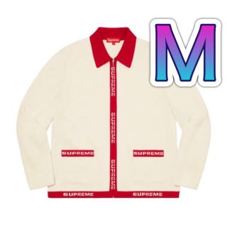 シュプリーム(Supreme)のsupreme Logo Trim Zip Up Cardigan カーディガン(カーディガン)