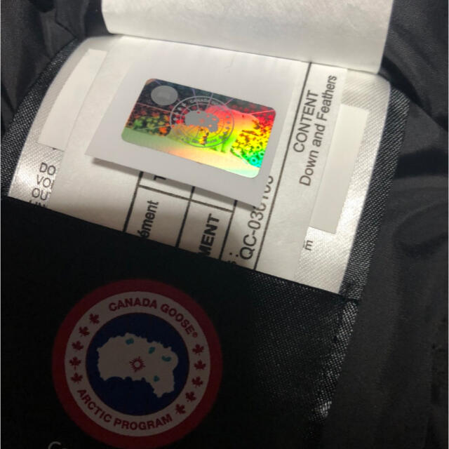 CANADA GOOSE(カナダグース)のカナダグース　サンフォード　3400M BLACK  Mサイズ メンズのジャケット/アウター(ダウンジャケット)の商品写真