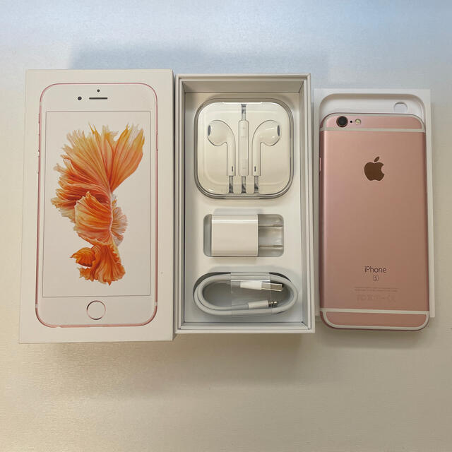 iPhone6s/64GB/Rose Gold/SIMフリー