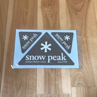 スノーピーク(Snow Peak)のスノーピーク 三角ステッカー(その他)