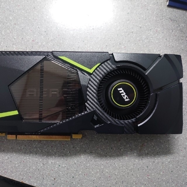 PCパーツ美品  MSI NVIDIA GeForce RTX 2080 SUPER 搭載