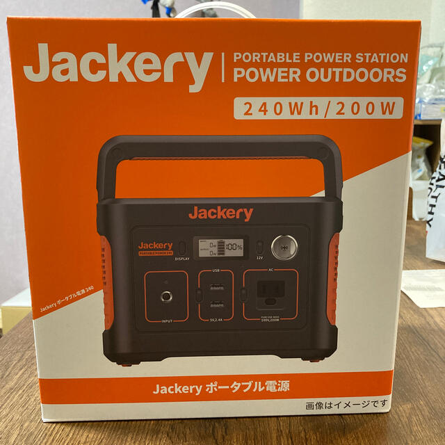 バッテリー/充電器Jackery ポータブル電源 240