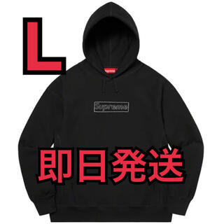 シュプリーム(Supreme)のSupreme kaws chalk logo hoodedsweatshirt(パーカー)