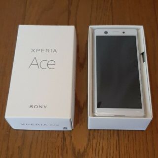 新品　Xperia Ace ホワイト simフリー版