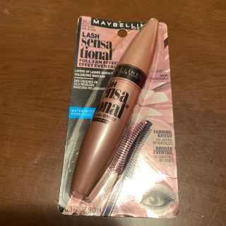 メイベリン(MAYBELLINE)のメイベリン マスカラ ラシュセンセーショナル ウォータープルーフ  ブラック(マスカラ)