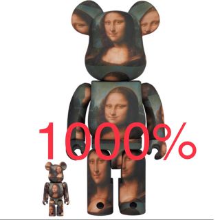 メディコムトイ(MEDICOM TOY)のBE@RBRICK LEONARD DE VINCI Mona Lisa (その他)