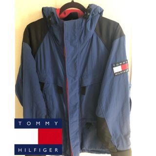 トミーヒルフィガー(TOMMY HILFIGER)のTOMMY HILFIGER トミーヒルフィガー ジャケット ブルー(ナイロンジャケット)