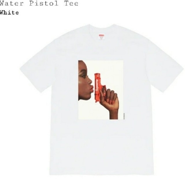 supreme water pistol tee 白  Mサイズ