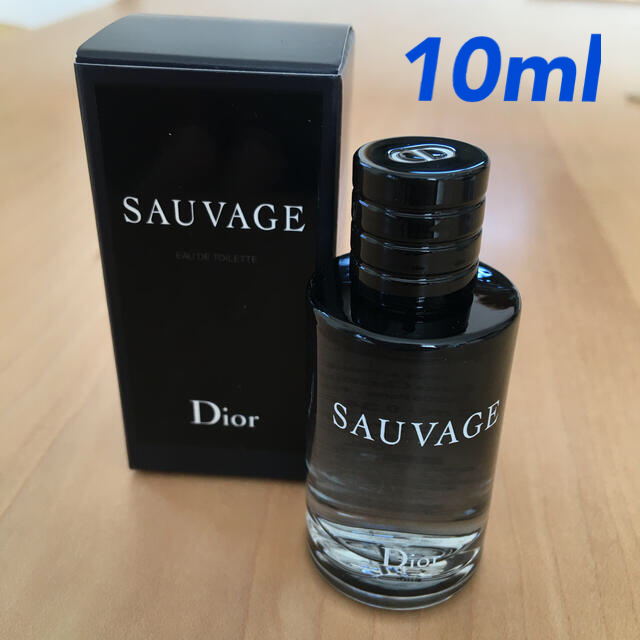 Dior ソヴァージュ　オードゥトワレ 10mlと1ml   巾着