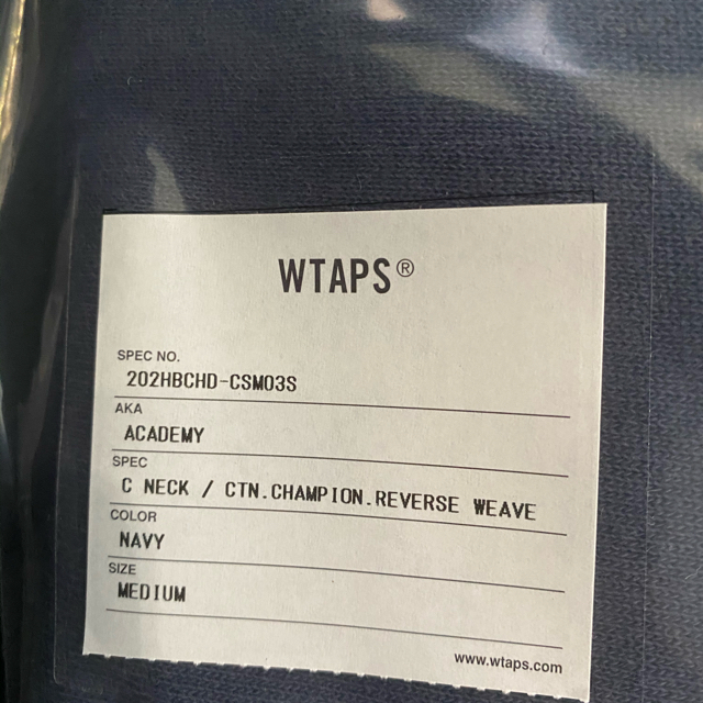 WTAPS×Champion CREW NECK REVERSE WEAVE 3