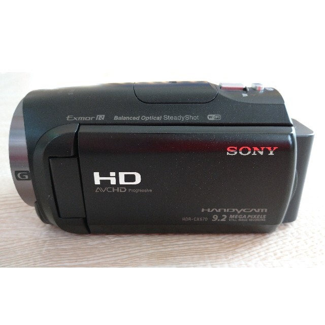 スマホ/家電/カメラ【お買い得】Sony HDR-CX670 ビデオカメラ