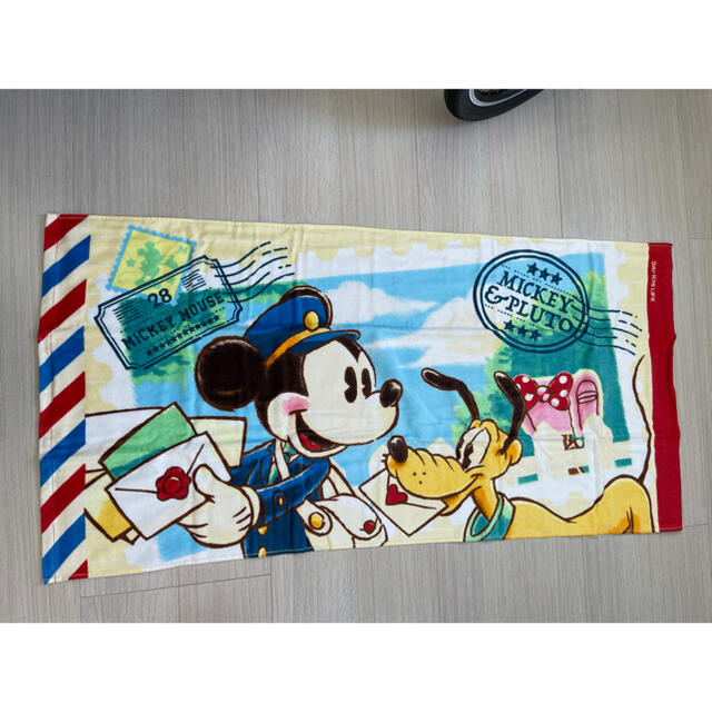 Disney(ディズニー)の第一生命　バスタオル　ミッキー エンタメ/ホビーのアニメグッズ(タオル)の商品写真