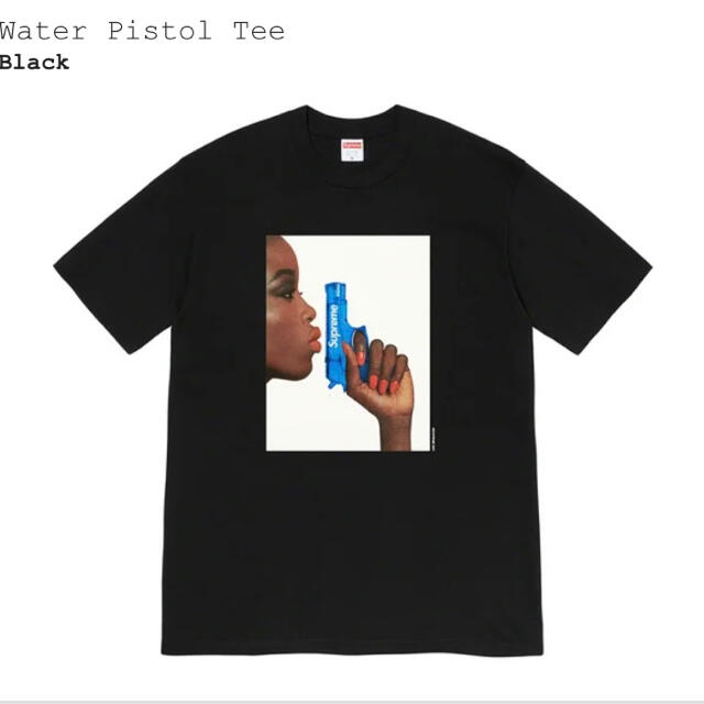 メンズSupreme Tee Tシャツ Water Pistol Tee  M