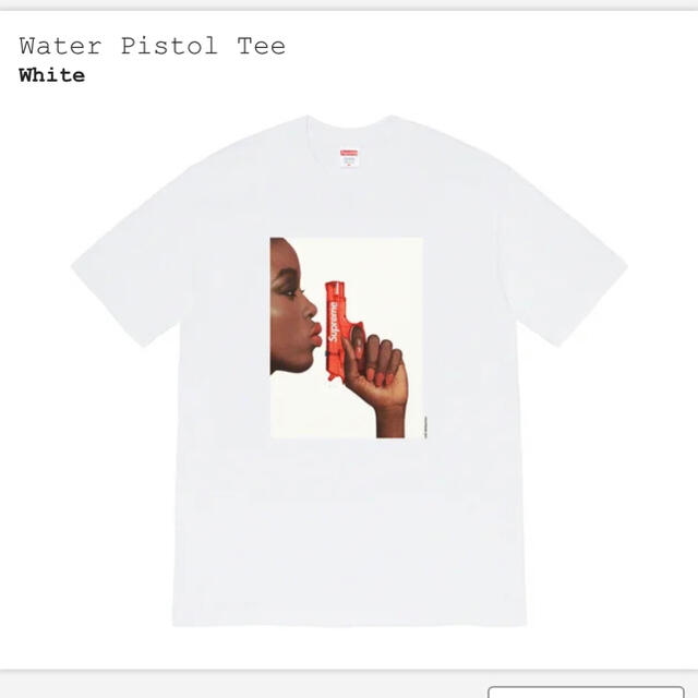 Water Pistol Tee 白　M