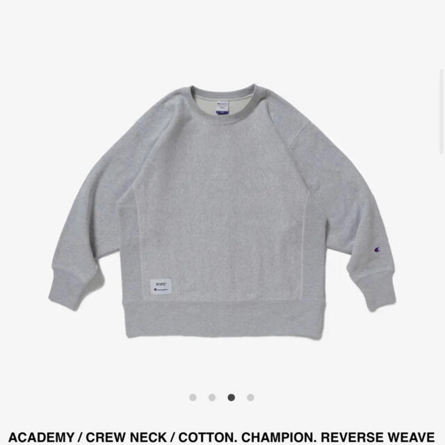 グレーサイズWTAPS CHAMPION CREWNECK SWEATSHIRT