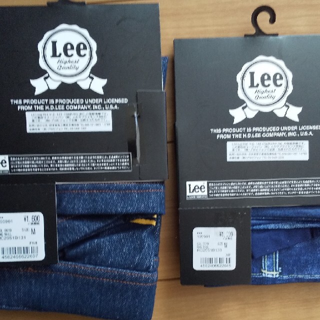 Lee(リー)のLee ボクサーパンツ 二枚セット Ｍ メンズのアンダーウェア(ボクサーパンツ)の商品写真