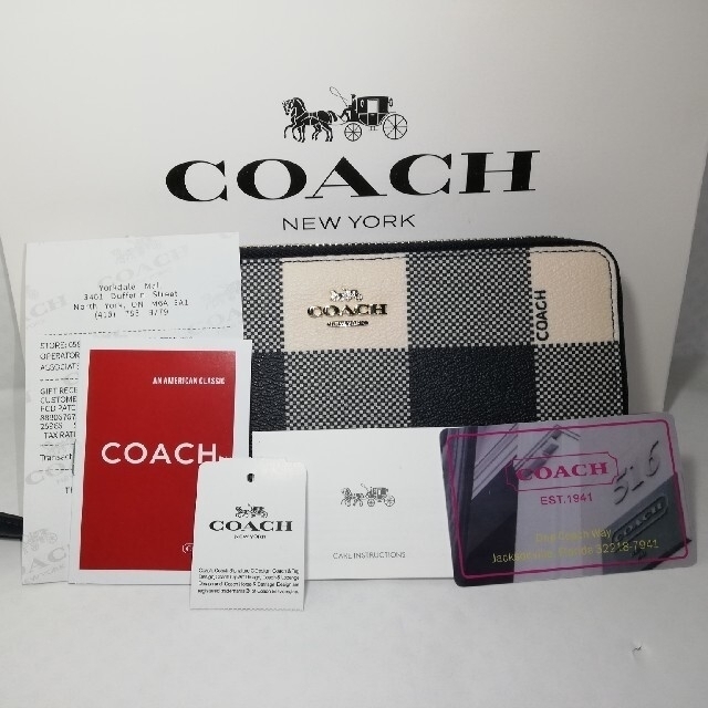 COACH　コーチ　長財布　新品未使用　包装済み　プレゼント用に最適！ 1