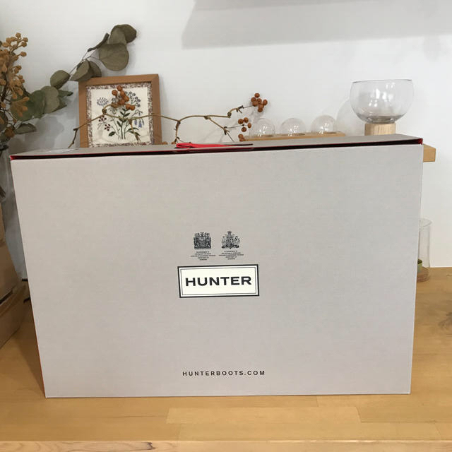 HUNTER(ハンター)のHUNTER  ハンター　ブラック　レインブーツ　長靴　箱有り メンズの靴/シューズ(長靴/レインシューズ)の商品写真