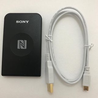 ソニー(SONY)の【傷有】SONY PaSoRi パソリ RC-S380 USBminiケーブル付(PC周辺機器)