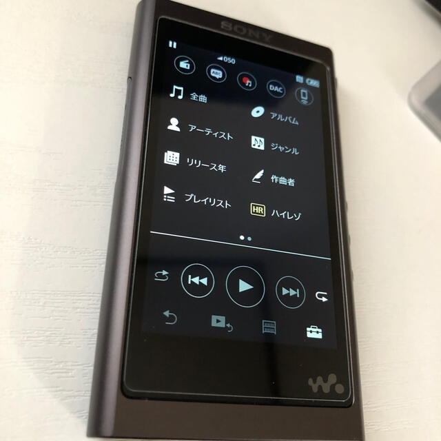 SONY ウォークマン NW-A55 microSDカード付き