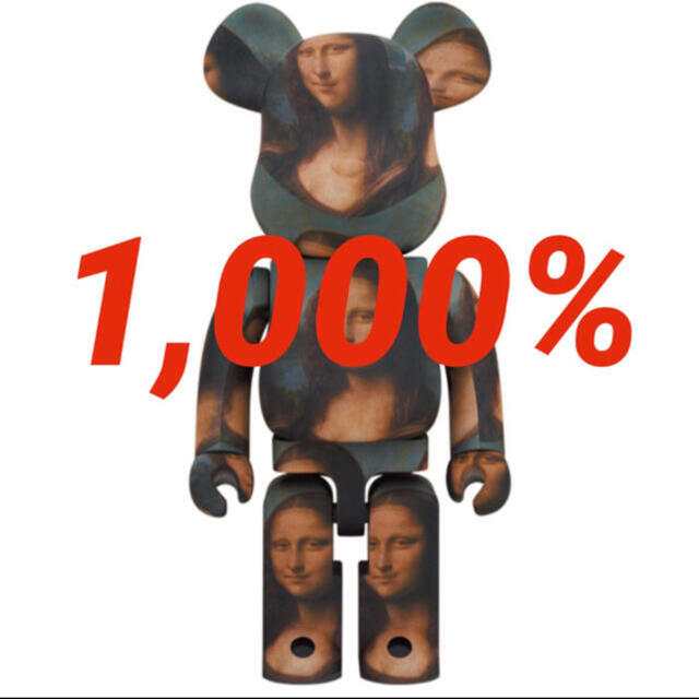 BE@RBRICK LEONARD DE VINCI Mona Lisa