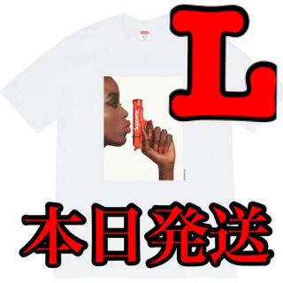 シュプリーム(Supreme)の新品 Lサイズ supreme Water Pistol Tee white(Tシャツ(半袖/袖なし))