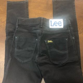 リー(Lee)のLEE 黒 スキニー キッズ 140cm(パンツ/スパッツ)